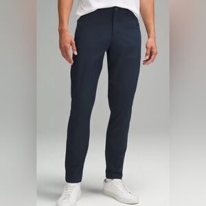 Lululemon ABC slim-fit 5 pocket 32”L size 30 pants in true navy